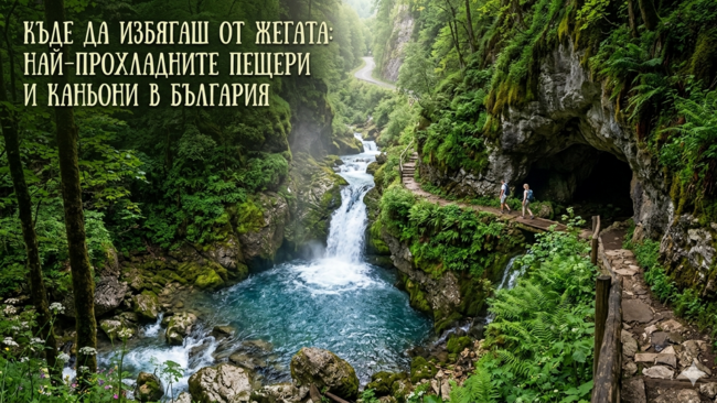 Къде да избягаш от жегата: Най-прохладните пещери и каньони в България