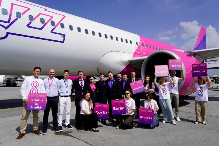Wizz Air стартира директни полети до Будапеща и Родос
