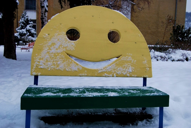 Усмихнатите пейки на Дряново